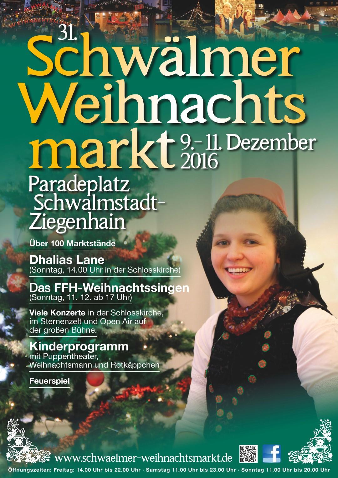 Plakat Weihnachtsmarkt 2016